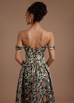 Maxi jurk Adele Middernachttuin image11