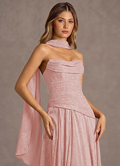 Gabriela Powder Pink Maxi Dress image6