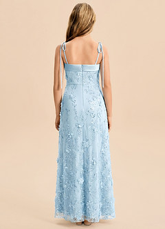 front Azazie Zoe Junior Formal Dress