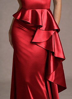 Nerissa Cherry Red Maxi Dress image6