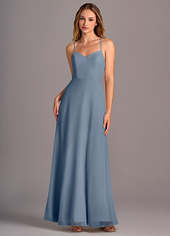 Azazie Mei Bridesmaid Dresses Twilight A-Line Chiffon Dress image1