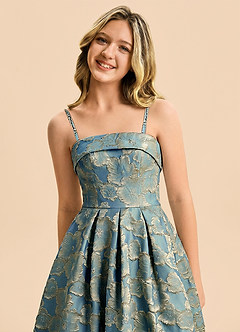 front Azazie Florentine Junior Formal Dress