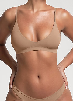 front Bare Feel Deep V-BH uden polstring