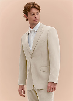 front William Creme Anzugjacke