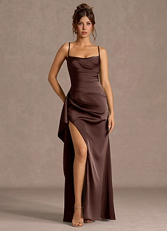 Sarai Maxi Klänning Mocka Coco