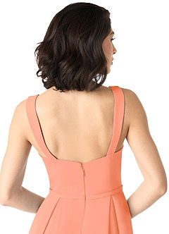 Azazie Simoan Final Sale Sunset A-Line Sweetheart Neckline Chiffon Dress image5