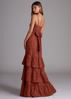 vestido Maxi Terracota Nathalia image3