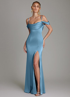 front Próbka satyny Azazie Stretch