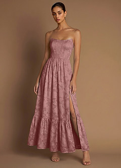 Abito Maxi Rosa Chiaro Peryn image4