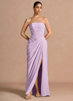 Vestido Lila Esmerilada Largo Kaavia image3