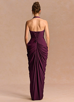 Aurelie Maxi Klänning Cabernet image2