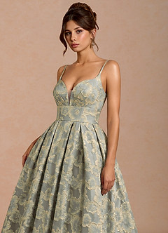 Vestido Azul Midi Corisande image6
