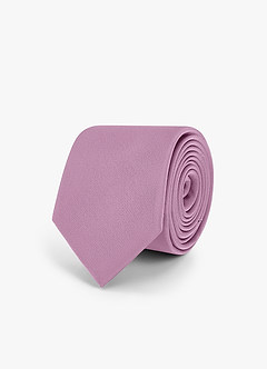front Boy's Stretch Satin Neck Tie