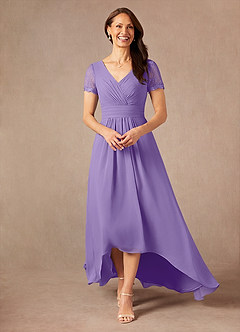 Azazie Polly Kleider für die Brautmutter A-Linie Spitze Chiffon Kleid Tahiti image5