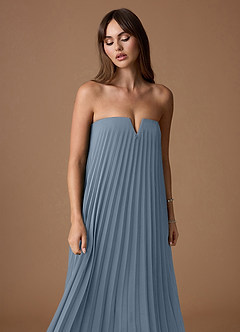 Maxi jurk Nahla Poederblauw image7