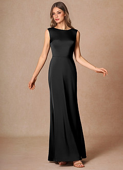 Vestido Negro Largo Elara image5