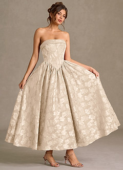 Abito Lungo Crema Mila image3