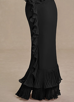 Vestido Negro Largo Vionette image7