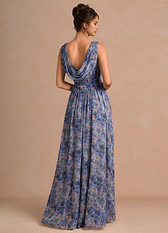 Aurore Lilac Floral Maxi Dress image2