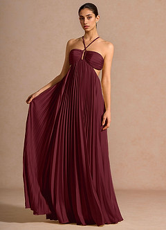 Josephine Wine Maxi Dress image4
