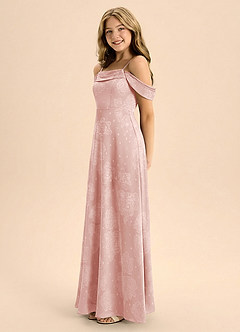 front Azazie Anselie Junior Formal Dress