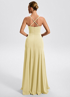 Vestido Sorbete De Limón Largo Zephira image6