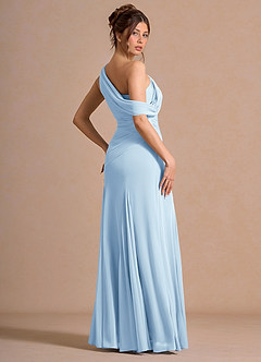 Valina Albastru Ceresc Rochie maxi image2