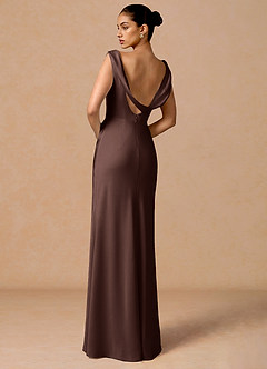 Kleid Evarine Trüffel image2