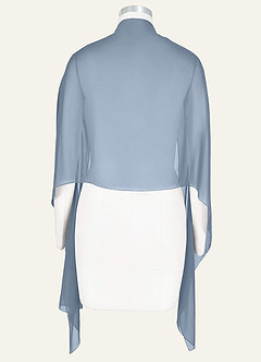 front Azazie Matching Color Ireland Chiffon Shawl