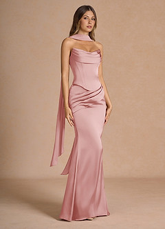 Sorrel Haze Pink Corset Two-Piece Sets image4