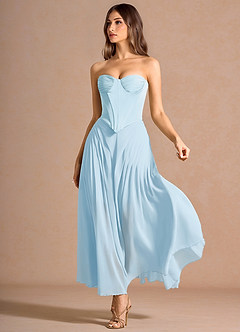 Doralyn 스카이 블루 맥시 드레스 image3