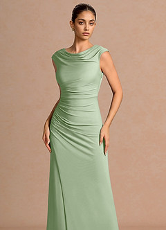 Maxi jurk Chantal Licht Groen image6