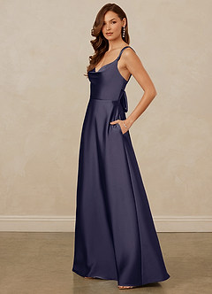 Christian Siriano Bridal for Azazie 1001 Bridesmaid Dresses Stormy A-Line Sweetheart Neckline Stretch Satin Dress image4