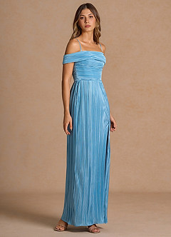 Isolde Dusty Blue Maxi Dress image5