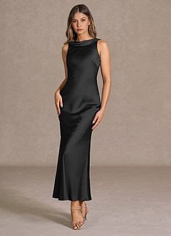 Cyanee Black Maxi Dress | Azazie