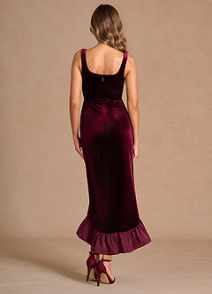 Meryl Wine Maxi Dress image2
