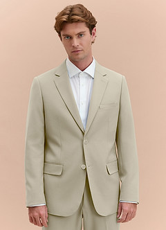 James Tan Structured Stretch Suit Jacket