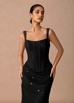 Niamh Black Maxi Dress image3