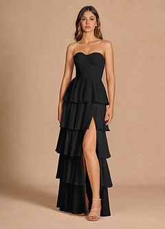 Vestido Negro Largo Kalista image3