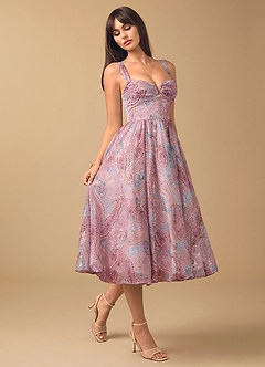 Charli Vintage Paisley Midi Dress image7