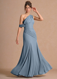Valina Powder Blue Maxi Dress image3