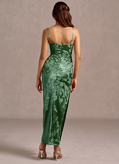 Maxi jurk Automne Jager Groen image2