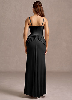 Pristina Black Maxi Dress image3