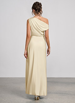 Vestido Champán Maxi Elowen image5