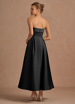 Abito Midi Nero Lucienne image4