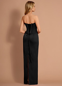 Roswyn Negro Vestido de dos piezas image5