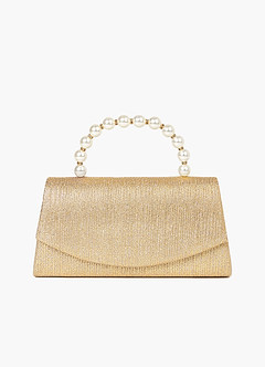 front Handtasche mit Glitzer und Perlen