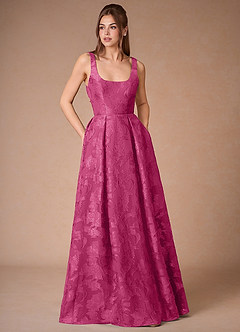 Althea Maxi Klänning Fuchsia image6