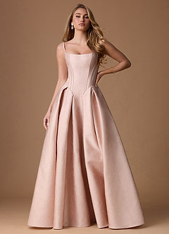 vestido Maxi Rosa Ostra Symone image4