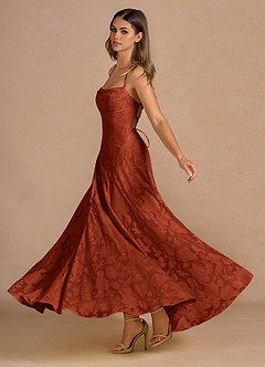 Marlo Castaniu Rochie de bal cu corset image4